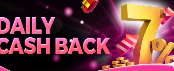 VIP Weekly Cashback Extravaganza promotion